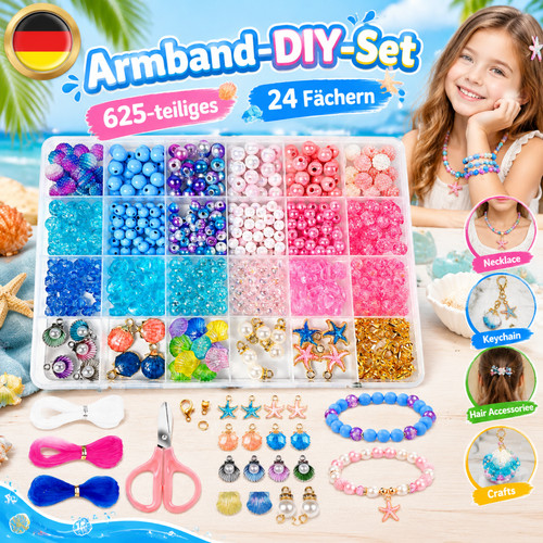 Perlen zum auffädeln - zum, kinder