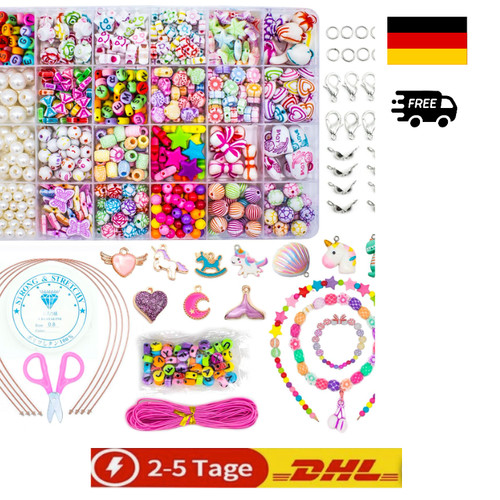 Perlen set farben kinder - 24,