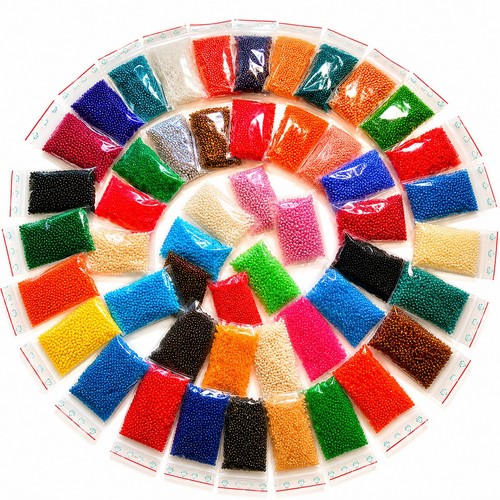 Rocailles glasperlen farben - glasperlen,