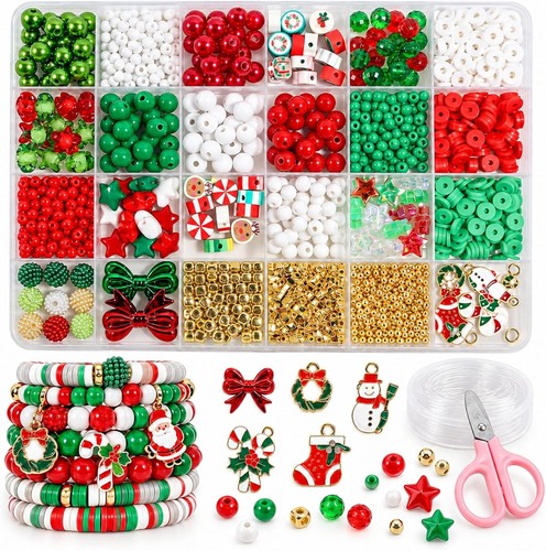 Weihnachtsperlen set - weihnachtsperlen,