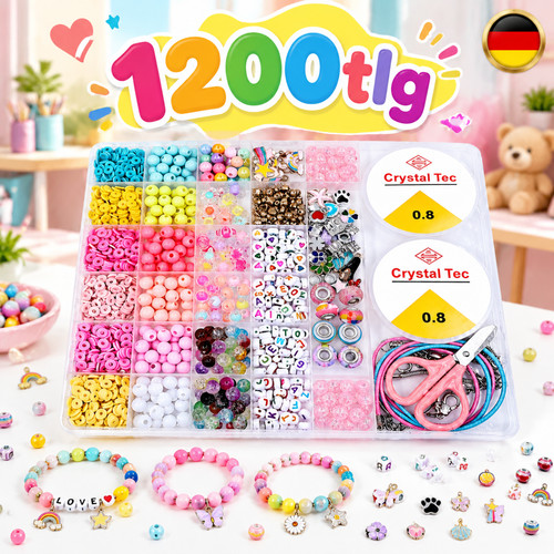 Einhorn diy bastelset perlen - einhorn,
