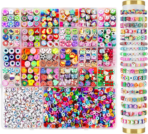 2300pcs perlen für armbänder - 2300pcs,